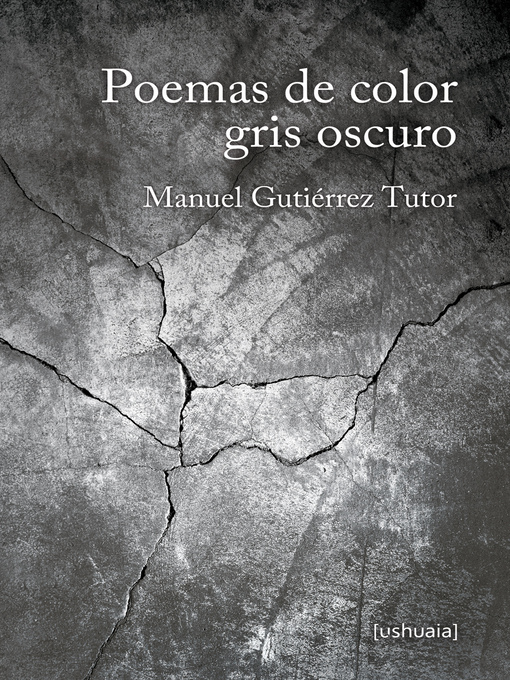 Cover image for Poemas de color gris oscuro